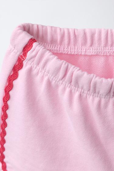 TWO-PACK OF CHERRY PRINT BERMUDA SHORTS - Pink by Zara - Image 3