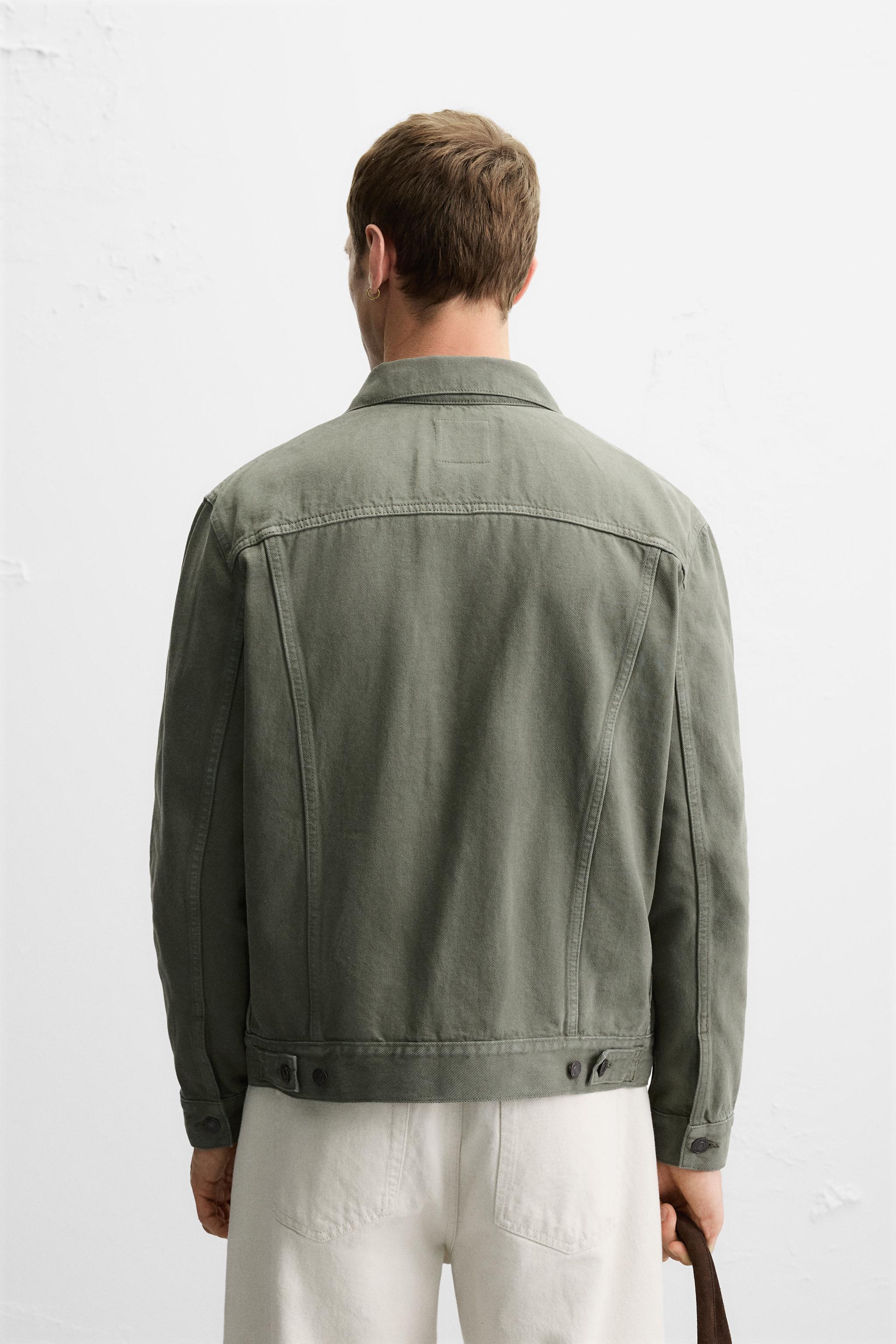 ベーシック デニムジャケット - ブラック | ZARA Japan / 日本