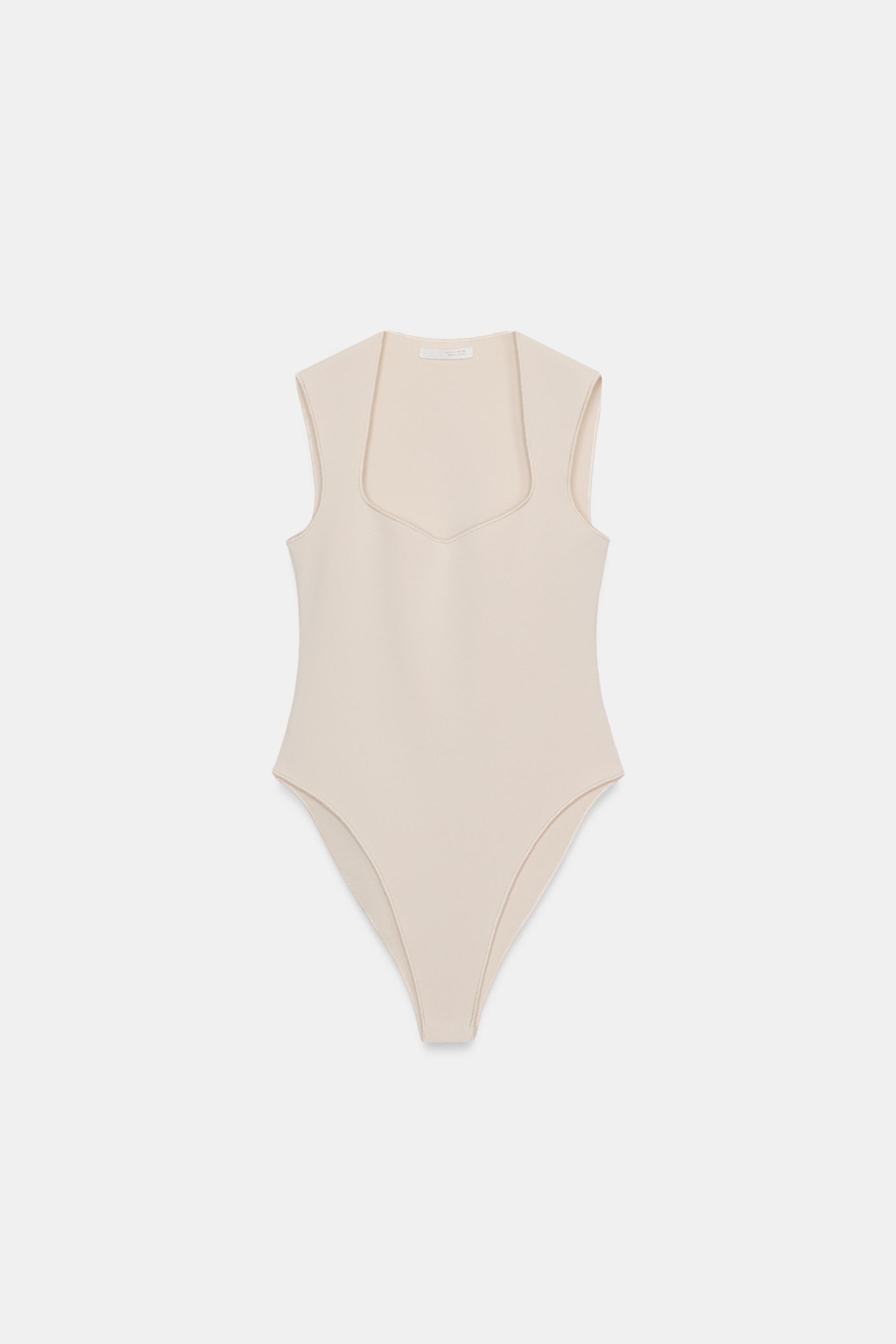 KARE YAKA STREÇ BODY - Görsel 7