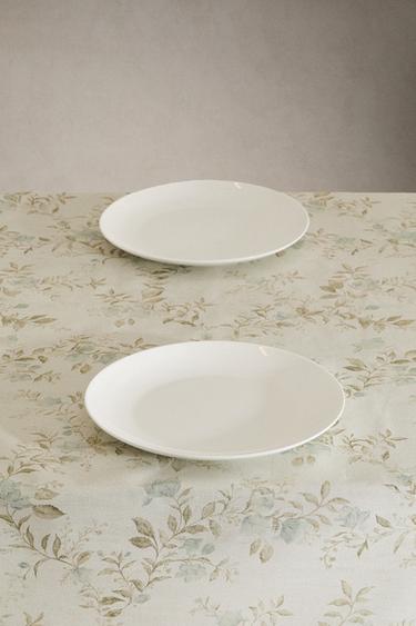 NAPPE IMPRIMÉ VÉGÉTAL - Bleuté de Zara - Image 1