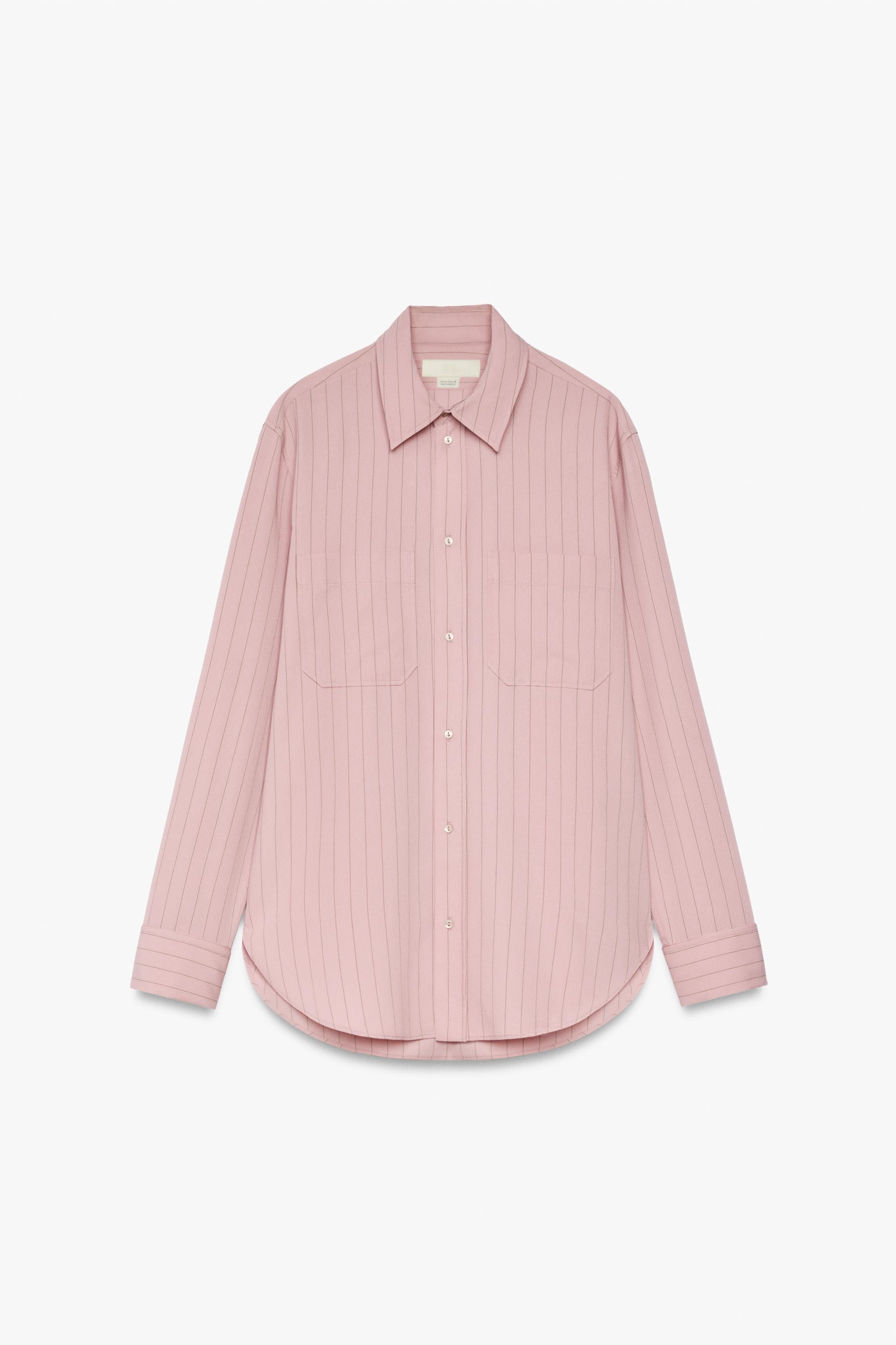 Zw Collection Striped Pocket Shirt by Zara