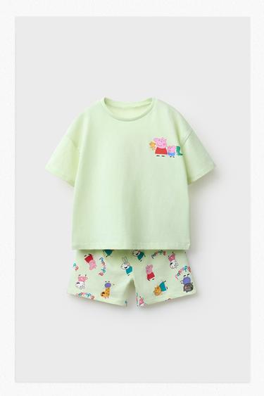 2-6 AÑOS/ PIJAMA PEPPA PIG ™ - Lima de Zara