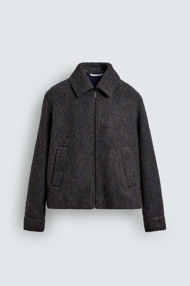 КРОПНАТО ЯКЕ ТИП РИЗА С ТЕКСТУРА - Кафяво-синьо от Zara