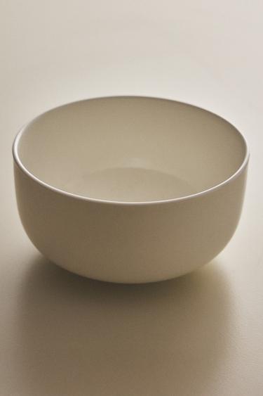 BOL PORCELAINE BONE CHINA - Blanc de Zara - Image 4