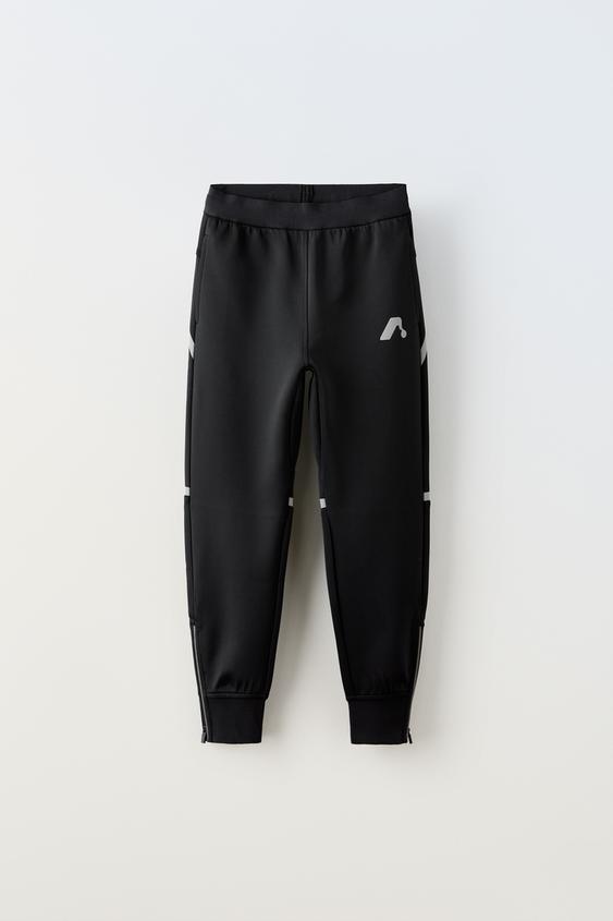 ATHLETIC PANTS - Black | ZARA United States