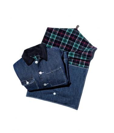 VESTE DE GRANGE RÉVERSIBLE KARL TEMPLER - Bleu de Zara - Image 5