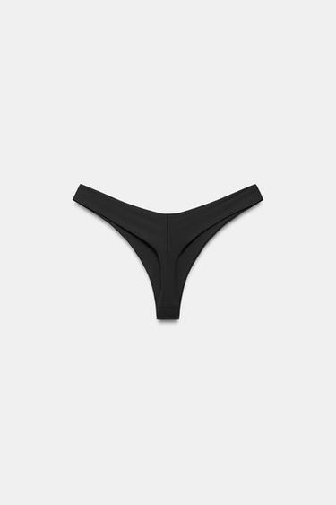 BAS DE BIKINI TANGA - Noir de Zara - Image 7