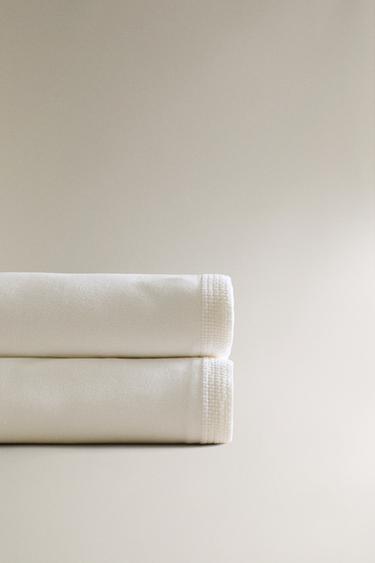 EMBROIDERED BEDSPREAD - White by Zara - Image 4