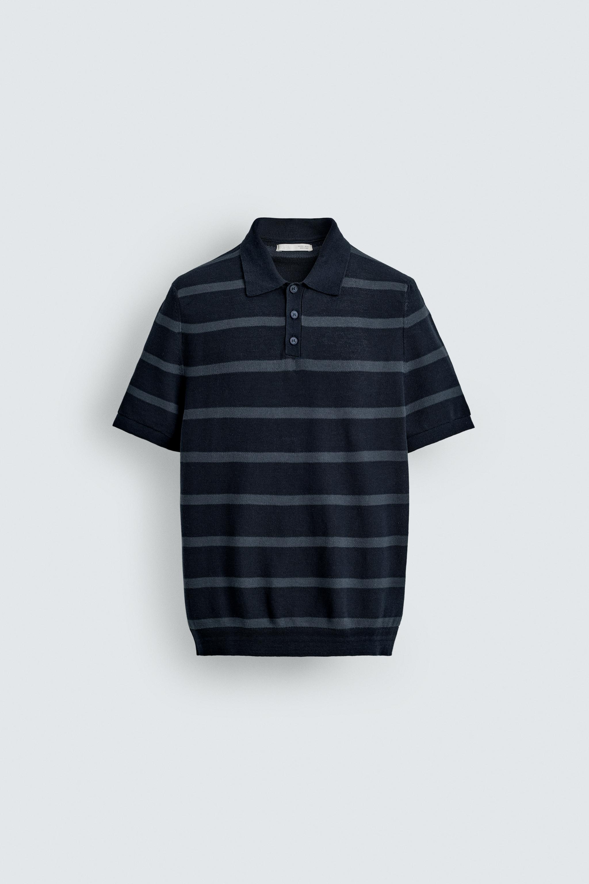 POLO REGULAR FIT EN MAILLE PIQUÉE