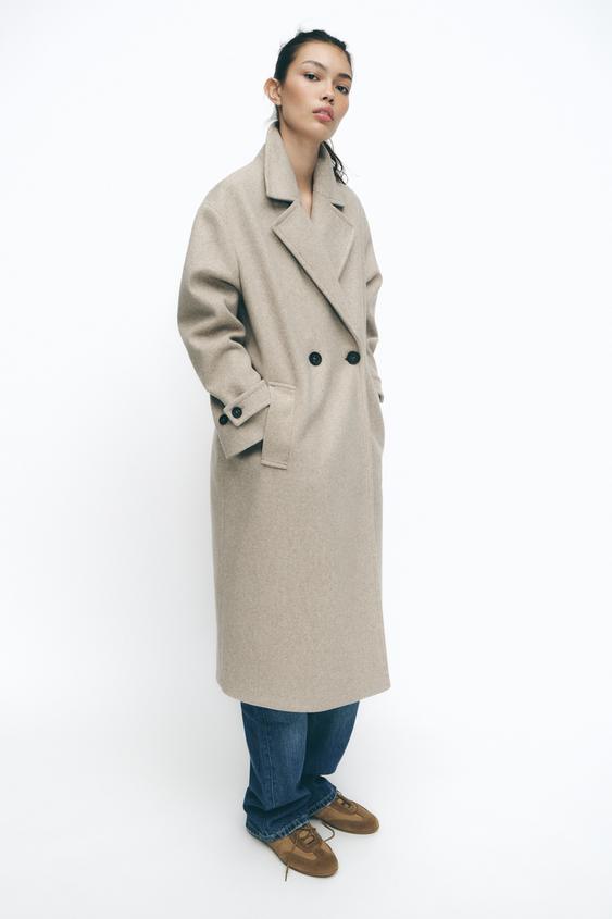 オーバーサイズ ソフトコート - ベージュ | ZARA Japan / 日本