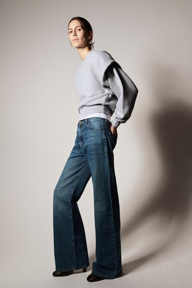 SWEAT HEAVY WEIGHT PLIS - Gris chiné de Zara - Image 2