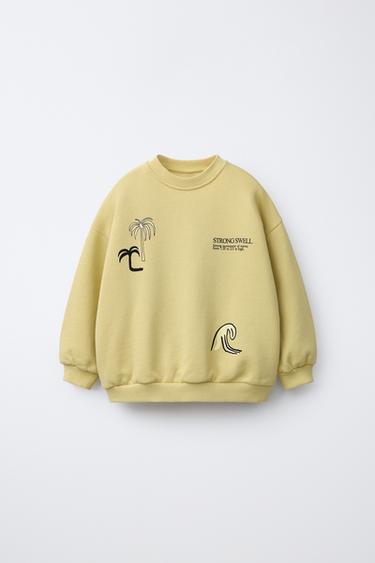 ΦΟΥΤΕΡ ΜΕ ΣΤΑΜΠΑ SURF - ΠΡΑΣΙΝΟ ΞΕΠΛΥΜΕΝΟ του Zara - Εικόνα 0