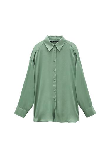 SATIN EFFECT TOP