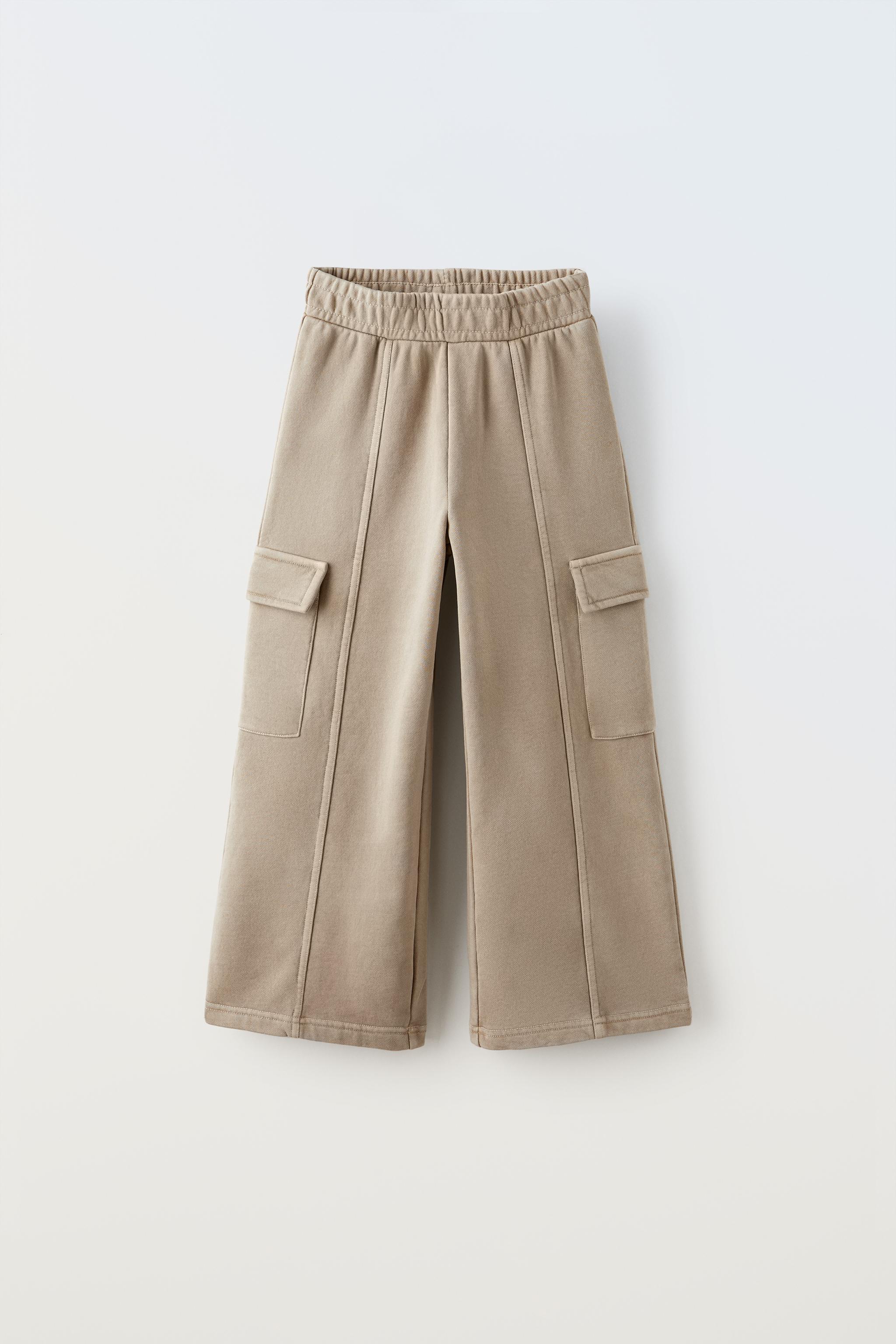 ZARA WOMAN NWT SS23 BEIGE CARGO PANTS LIMITED EDITION ALL SIZES 2212/479