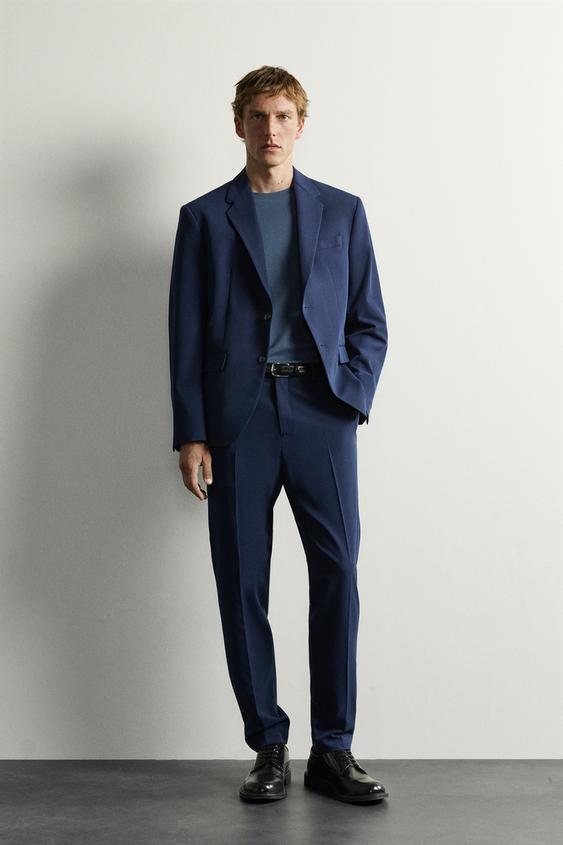 COMFORT SUIT BLAZER - Ink blue by Zara - Image 0