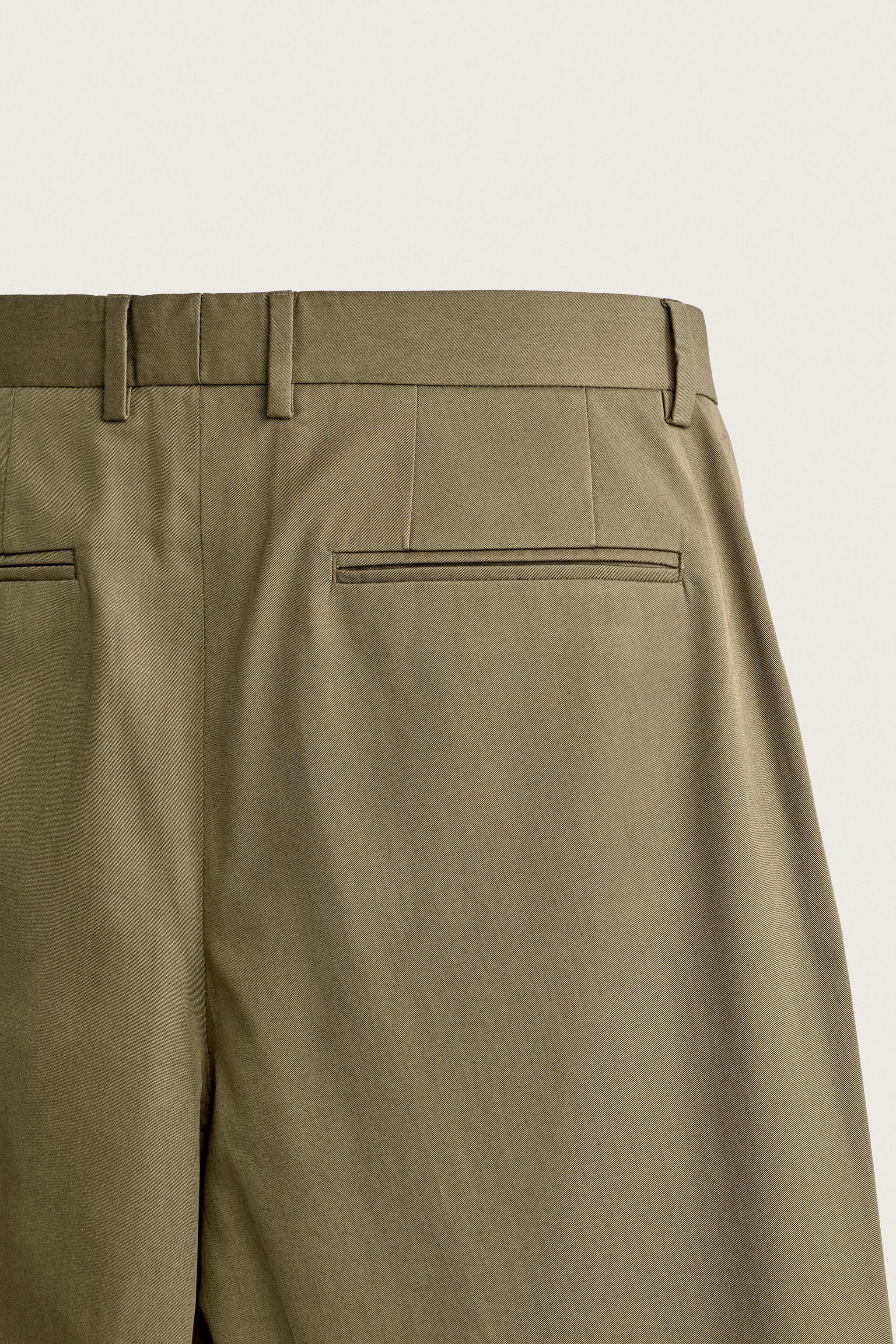 STRAIGHT-FIT PANTS