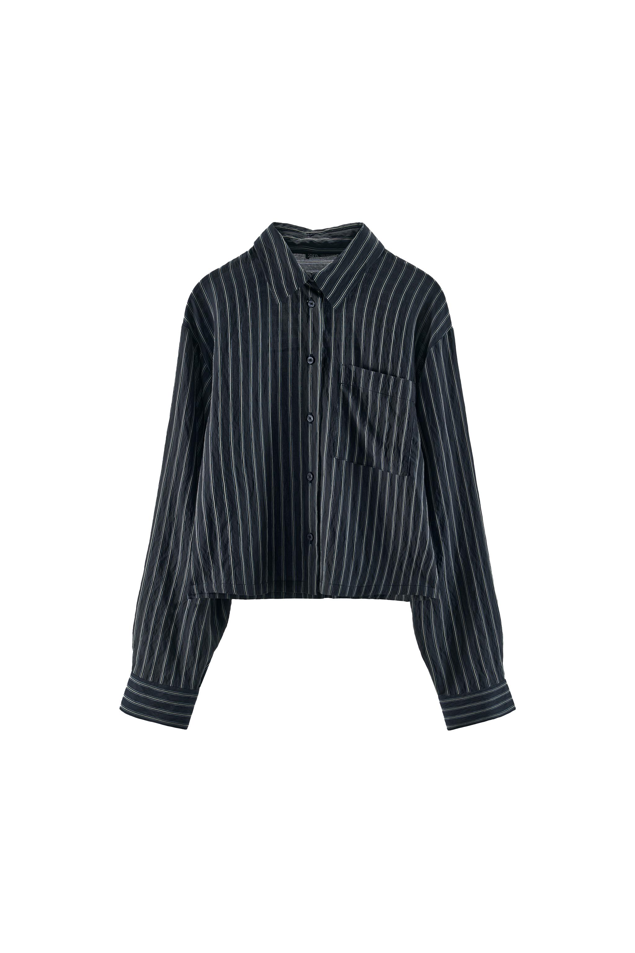 STRIPED PRINT SHIRT