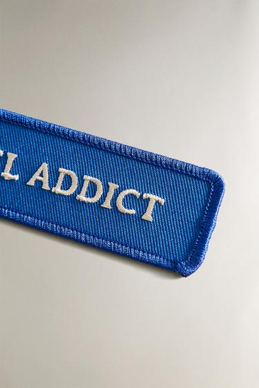 PORTE-CLÉS EN TOILE VOYAGE - Bleu de Zara - Image 3