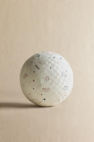 KIDS' CELESTIAL TOY BALL - Cream by Zara - Image 4