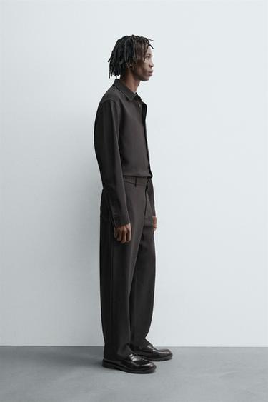 ENSEMBLE FLUIDE COUPE DÉCONTRACTÉE - VERT OLIVE de Zara - Image 1