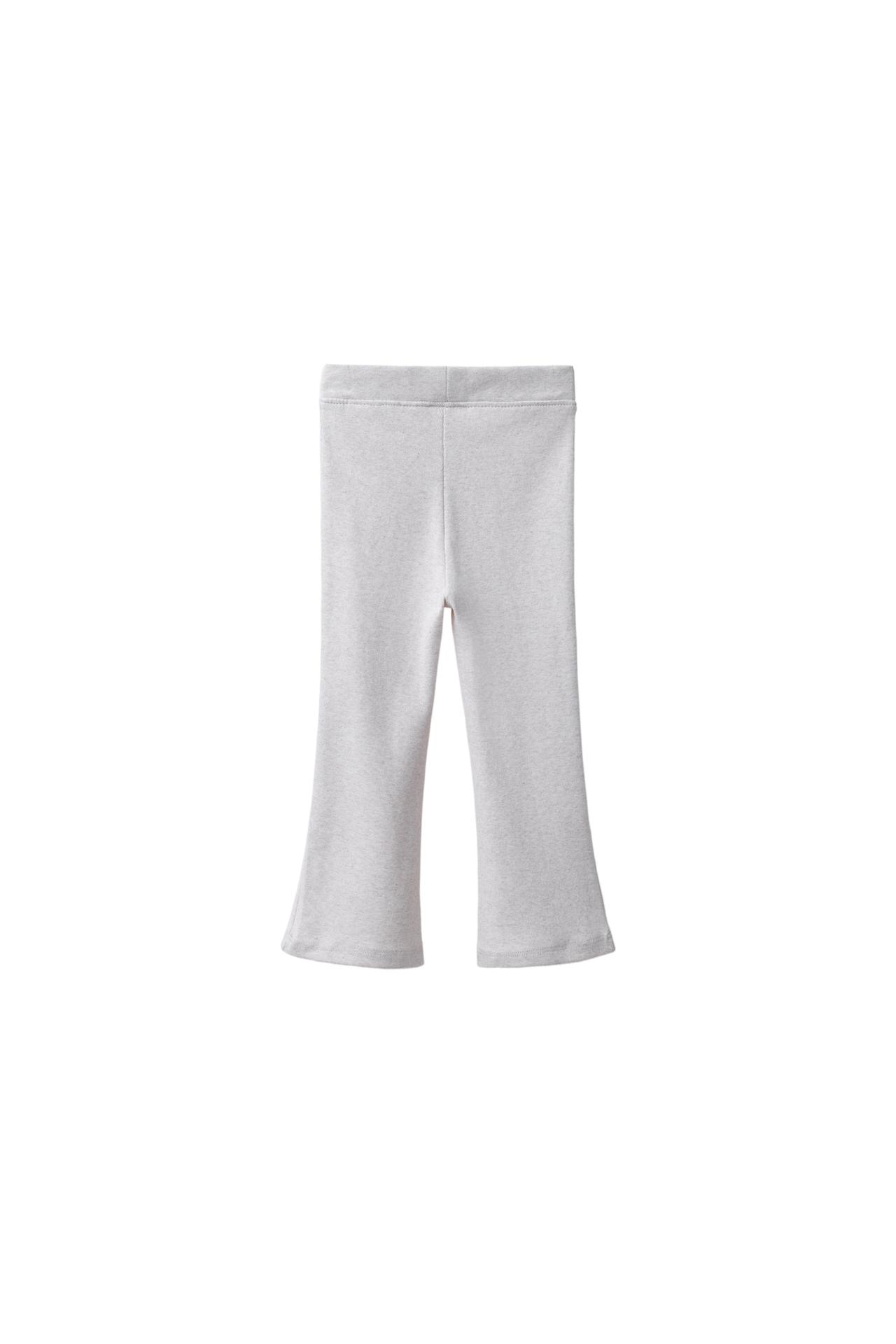 FLARE LABEL LEGGINGS — Sand / Marl