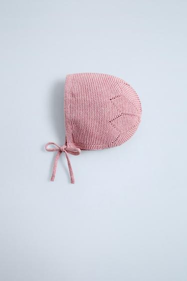 KNIT BONNET - Pink by Zara - Image 2