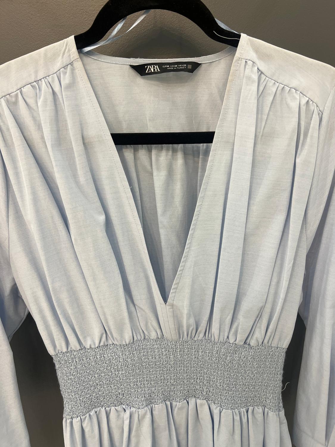 WIDE ELASTIC WAIST DRESS - Image 3