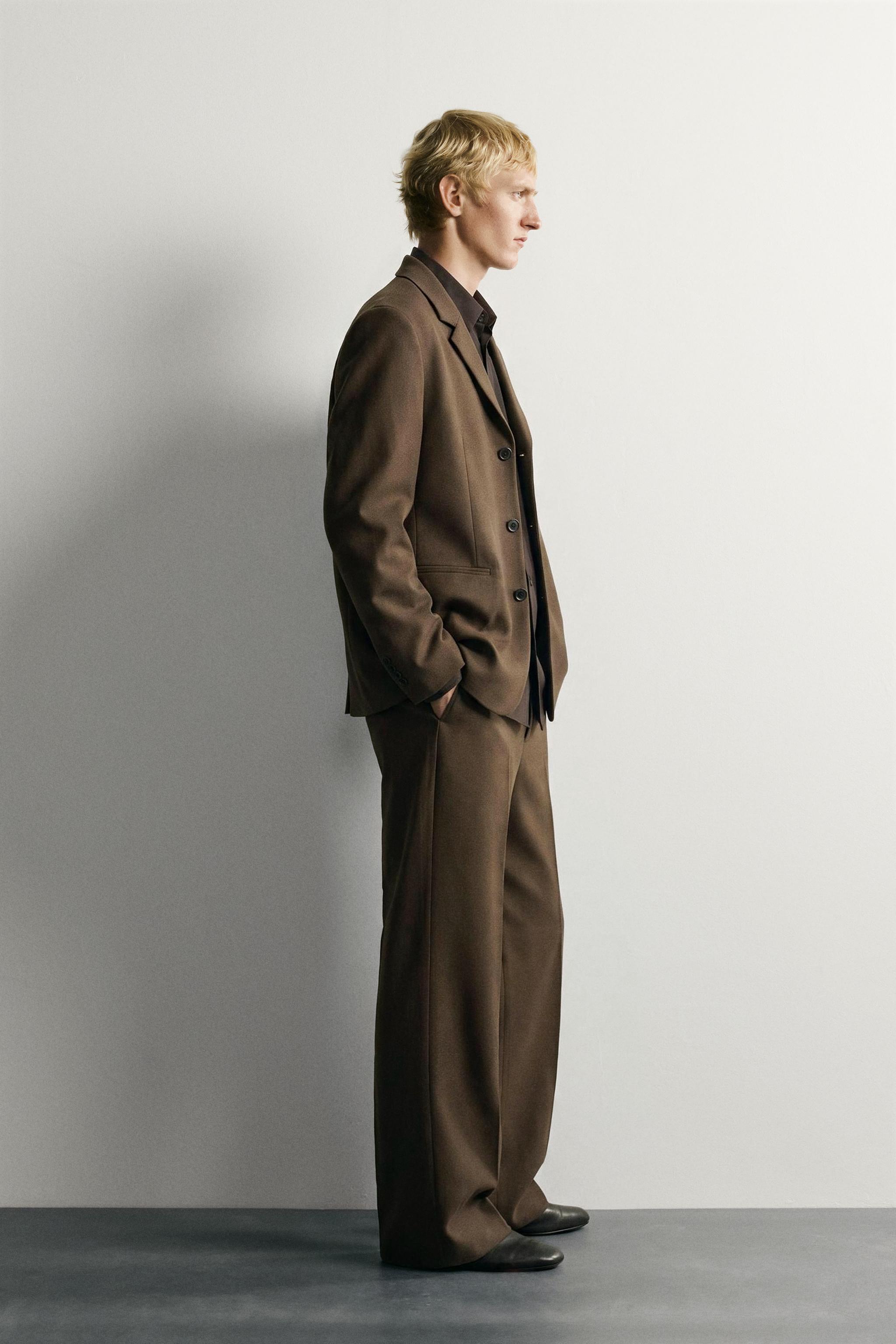 RELAXED FIT SUIT BLAZER