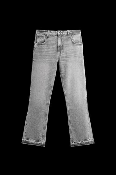 FLARE FIT JEANS - Grey by Zara - Image 0
