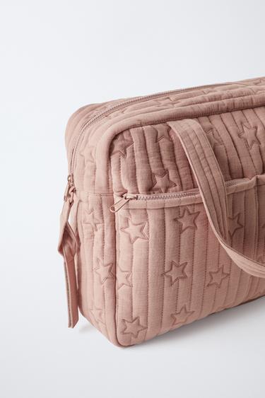 STAR PRINT CHANGING BAG - Pink by Zara - Image 2