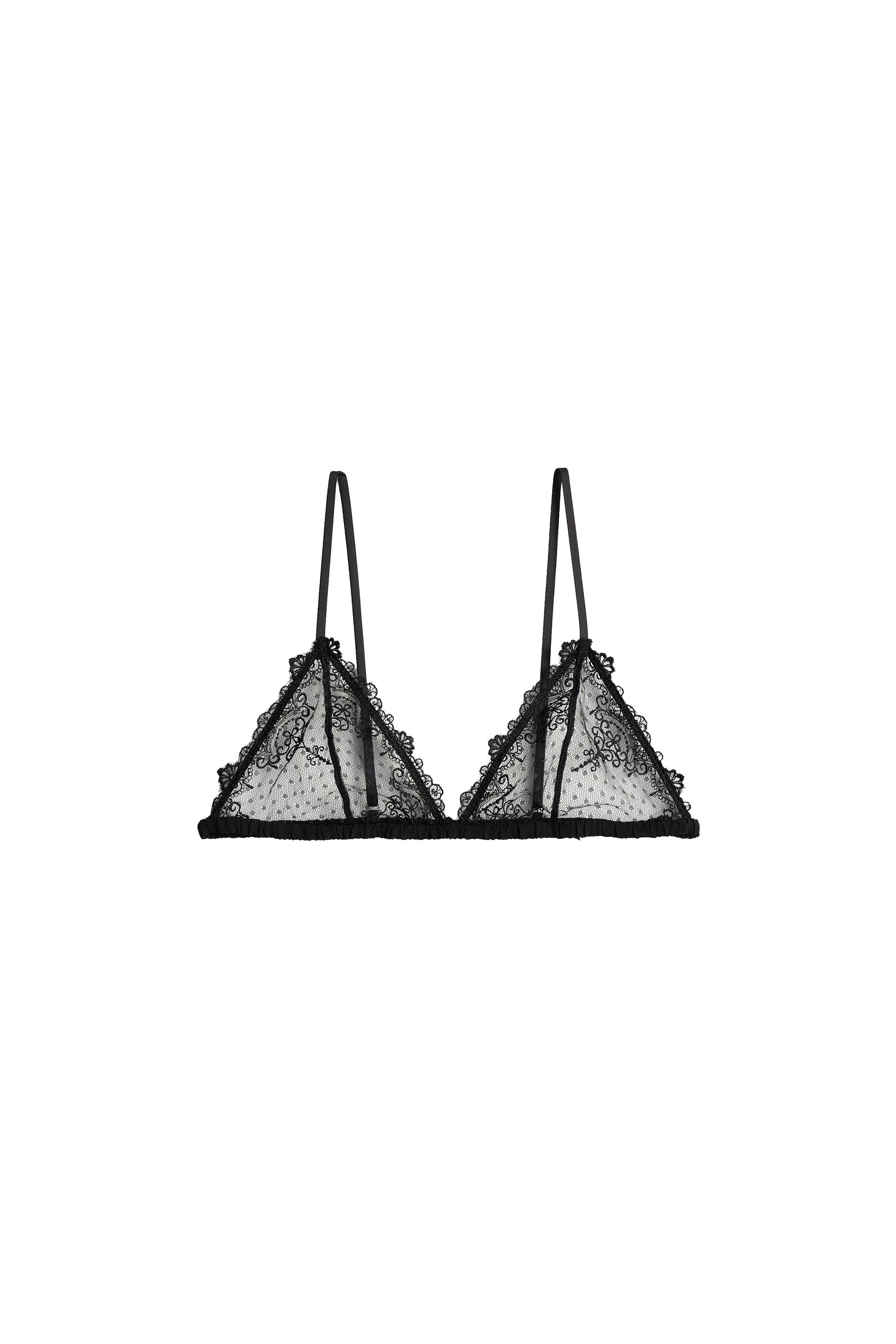 LIMITED EDITION LACE TRIANGLE BRA