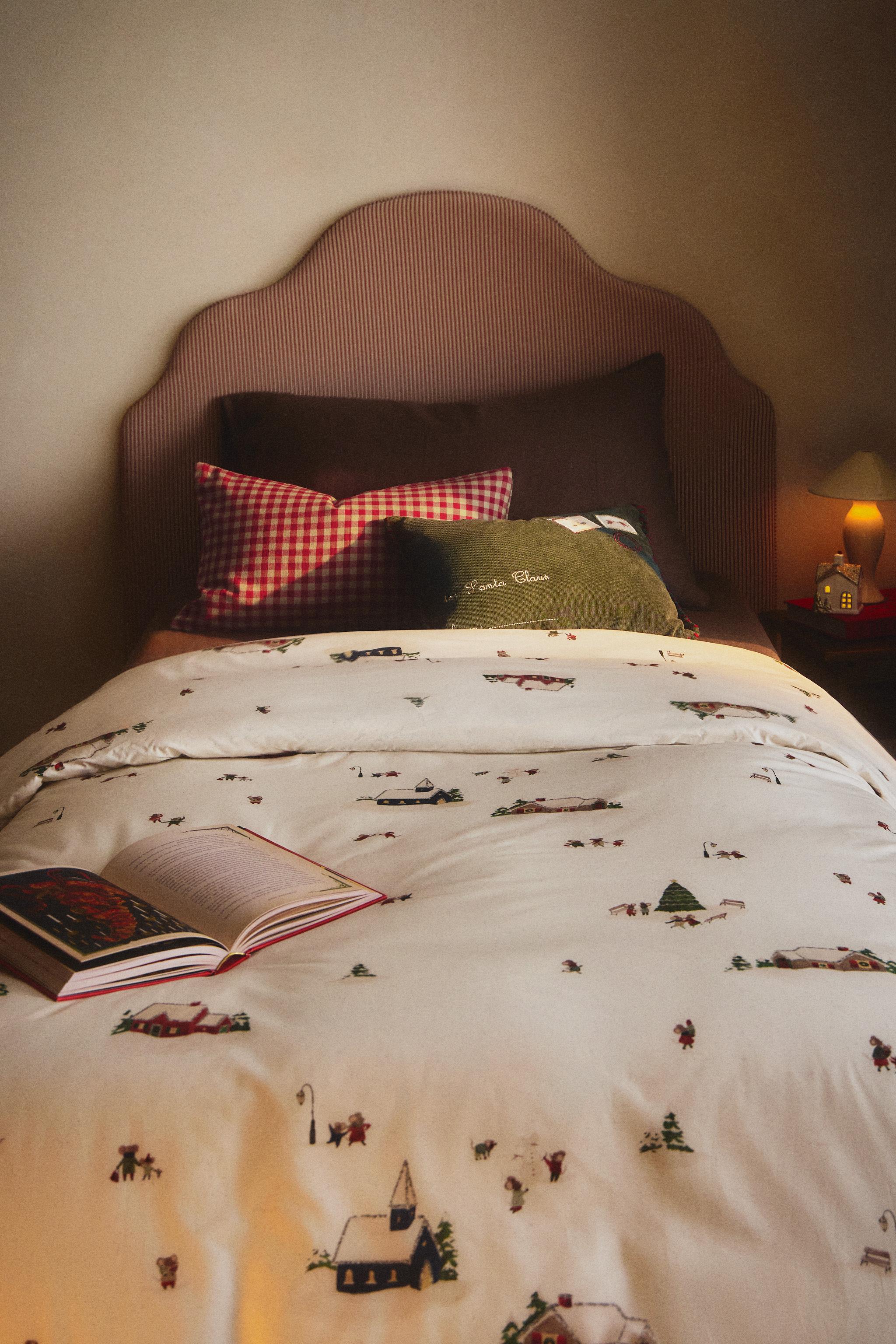 KIDS CHRISTMAS COTTON DUVET COVER (200 THREAD COUNT)