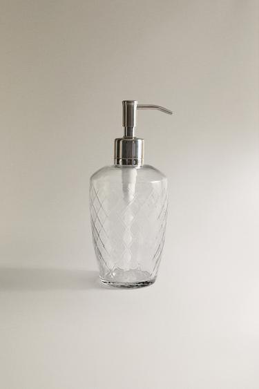 SÆBEDISPENSER MED ROMBEMØNSTER - 990 fra Zara