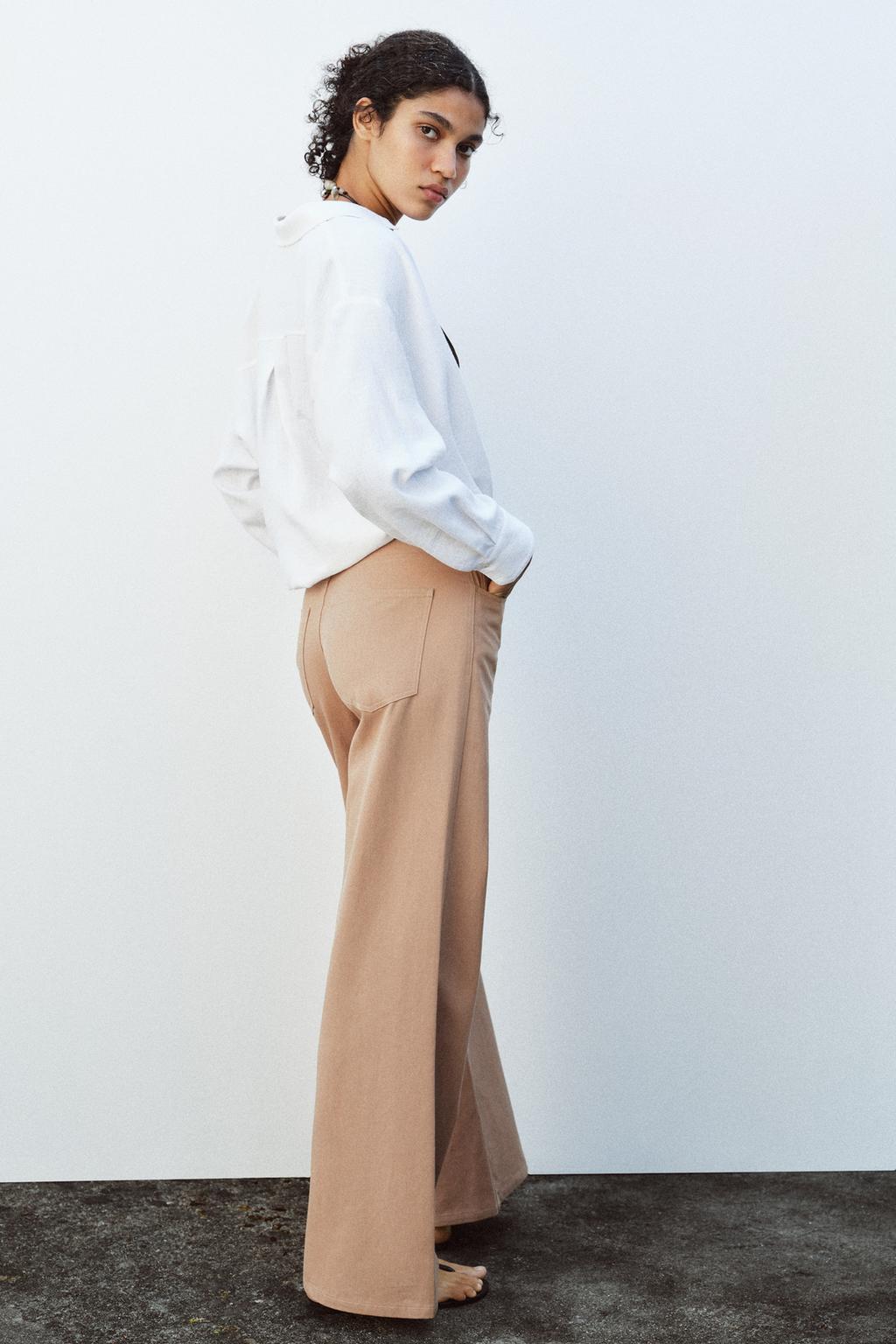 HIGH WAIST WIDE LEG PANTS