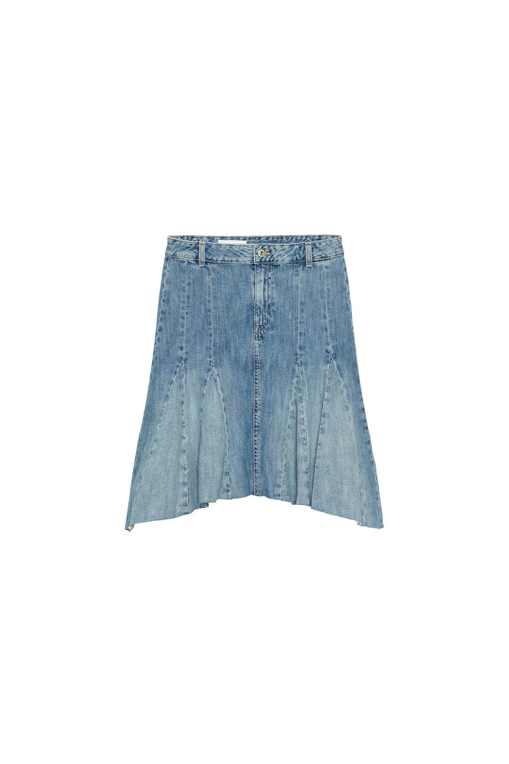 TRF DENIM GODET SKIRT - image 3
