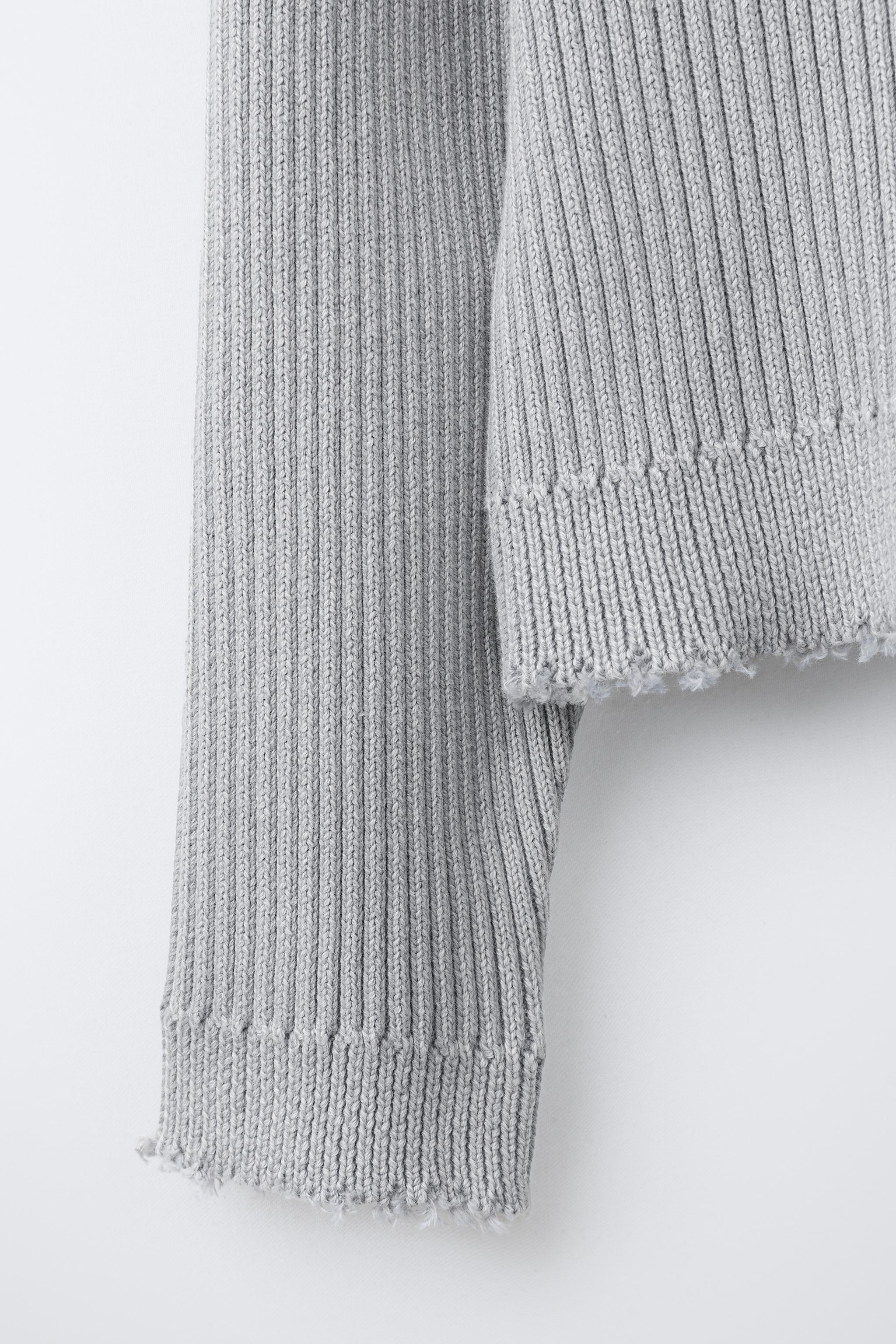 GILET EN MAILLE ZIPPÉ