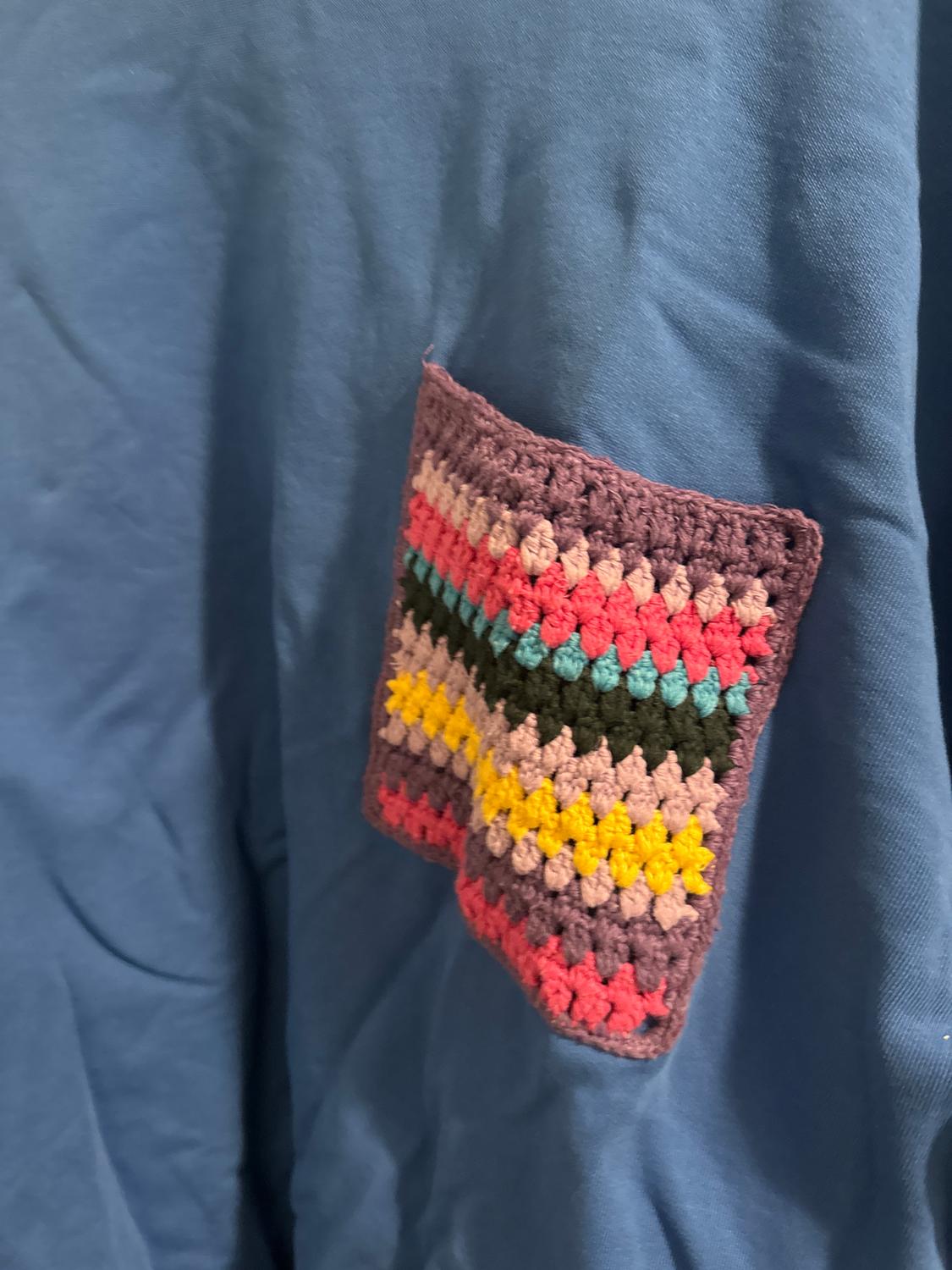 SUDADERA BOLSILLO CROCHET - Image 3