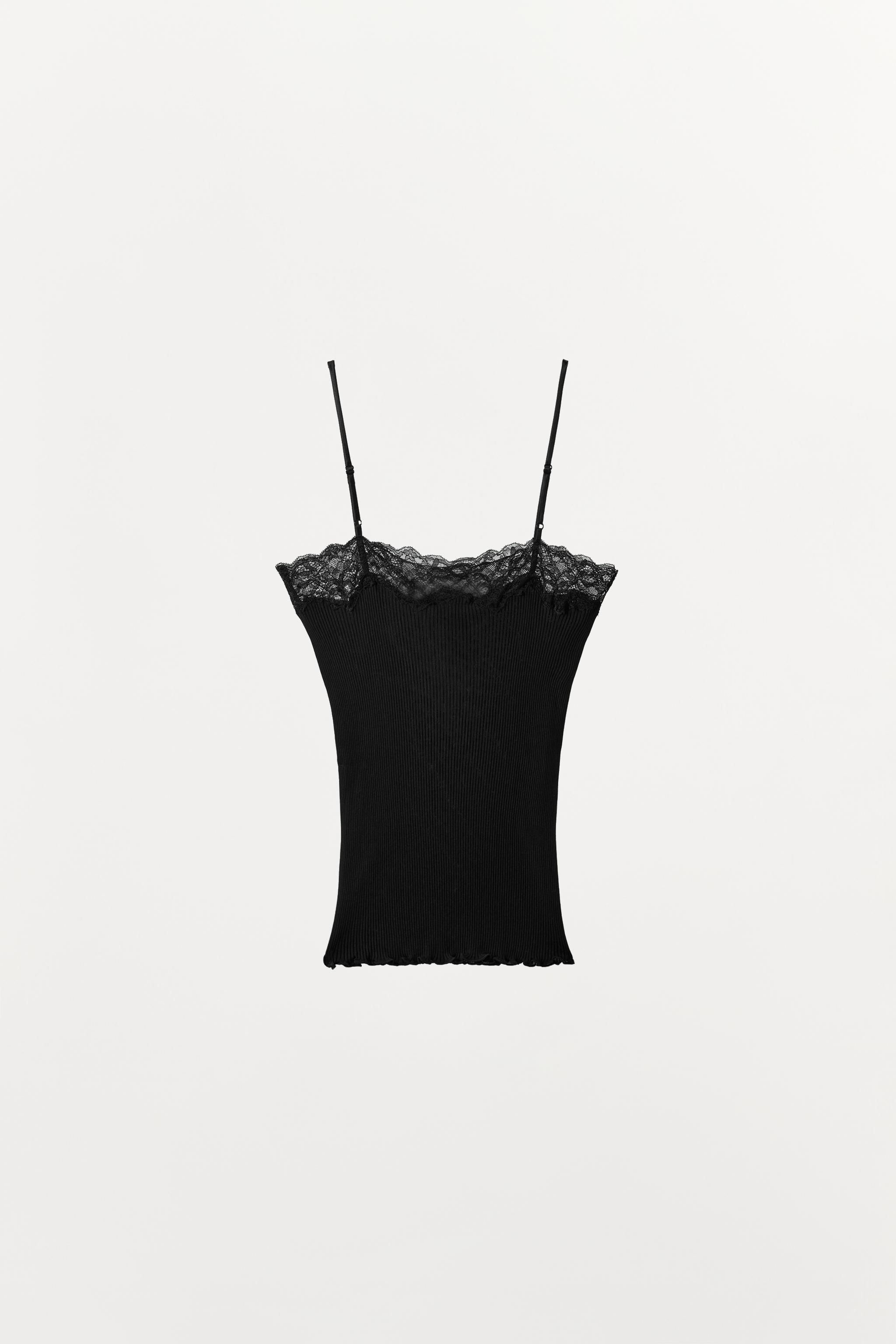Zara Dantelli Ribana Top görsel 6