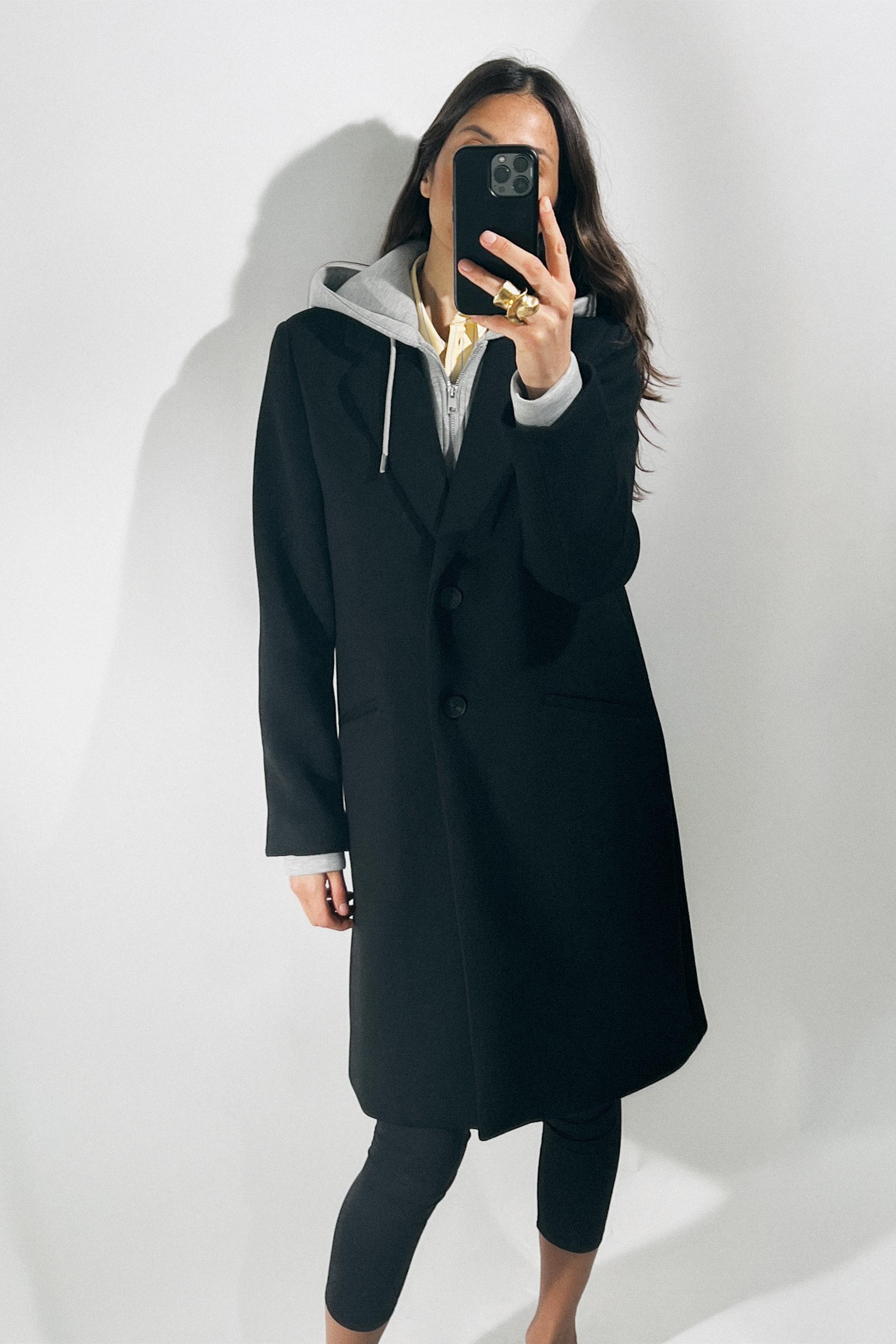 Zara long winter coats 2024 womens