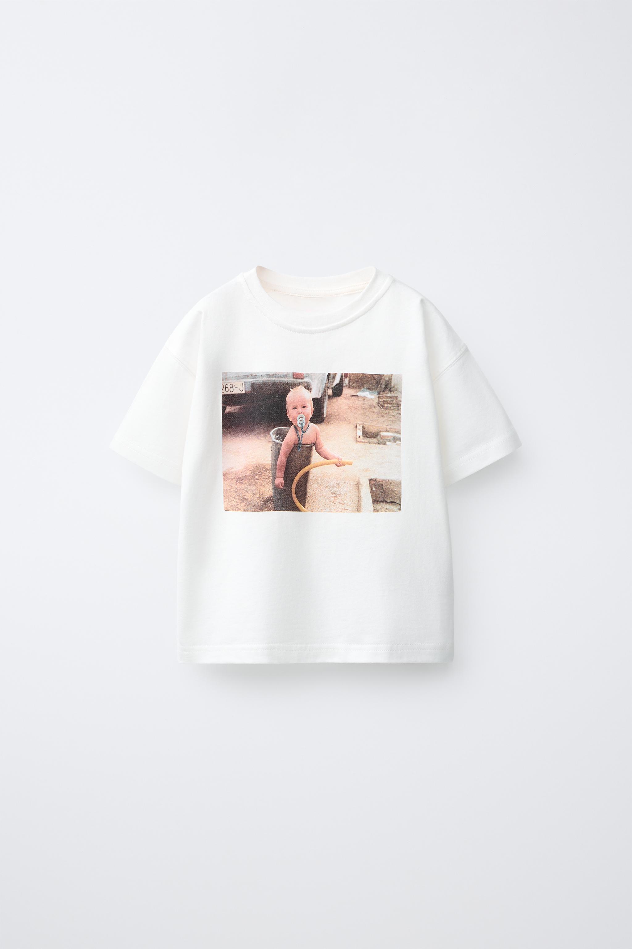 Детские футболки Zara PUKAS SURF PHOTOGRAPHY T-SHIRT — фото 2