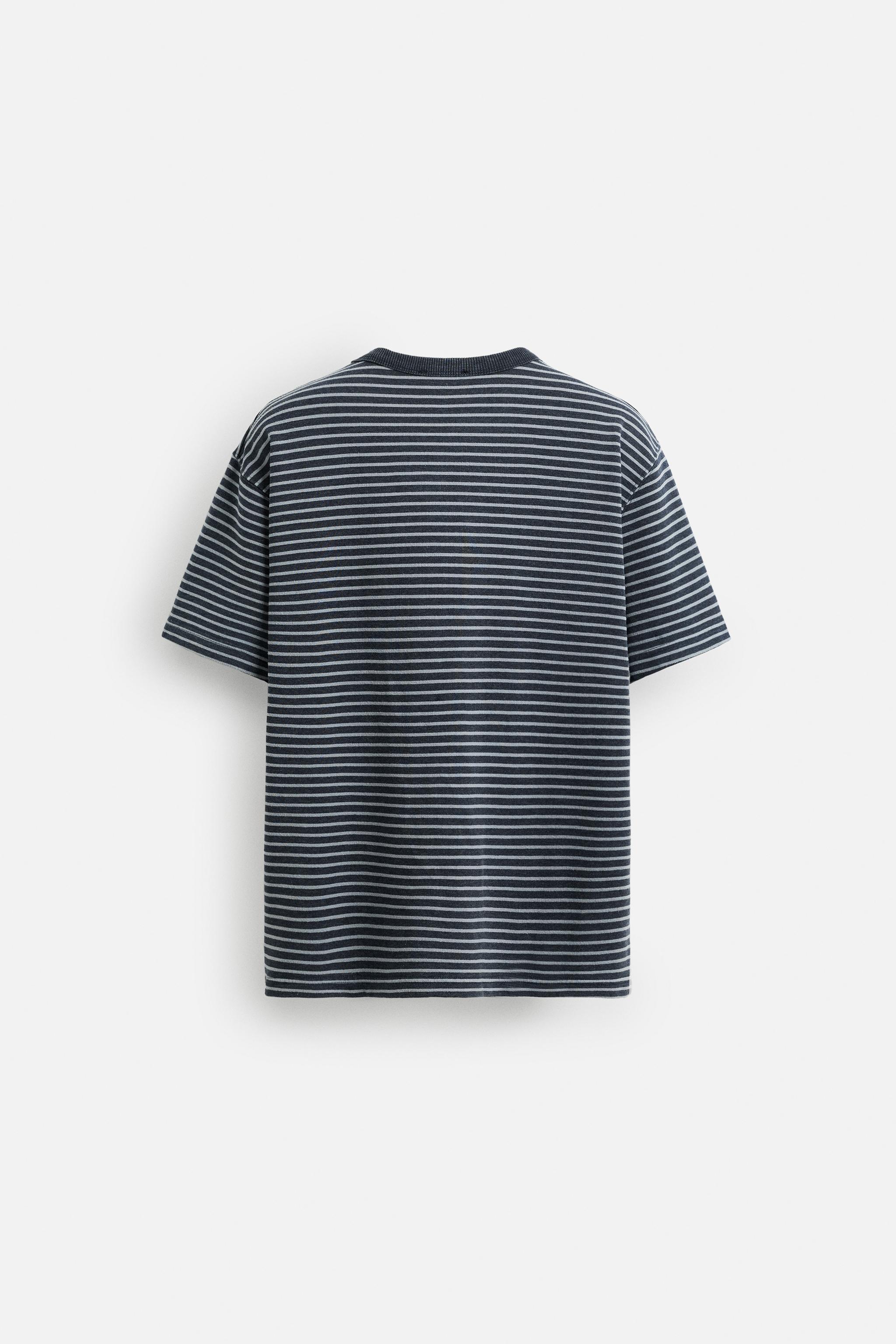 ★ZARA★ WASHED STRIPE SWEATSHIRT WASHED STRIPE SWEATSHIRT - Multicolored | ZARA United States