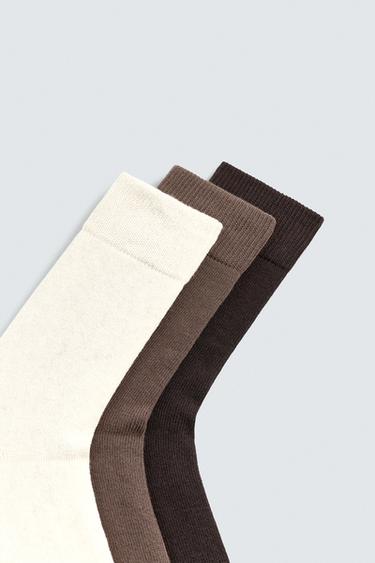 LOT DE 3 PAIRES DE CHAUSSETTES TEXTURÉES - divers de Zara - Image 2