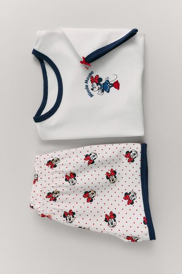 1 1/2-6 YEARS/ MINNIE MOUSE © DISNEY PYJAMAS - Blue/White by Zara