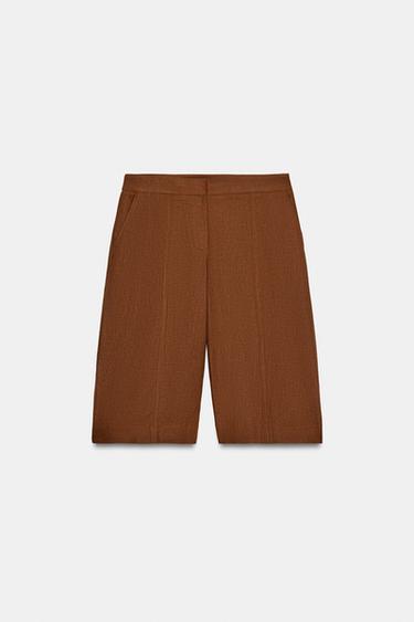 SHORT LONG AVEC LIN - Toffee de Zara - Image 3