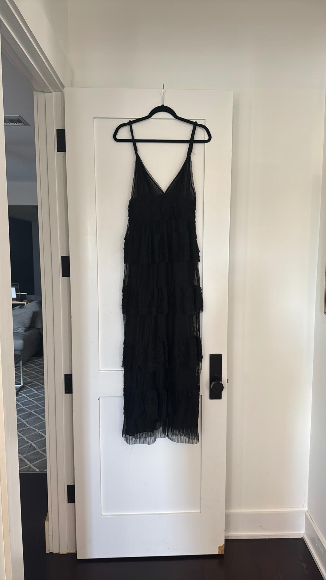 VESTIDO TUL VOLANTES ZW COLLECTION