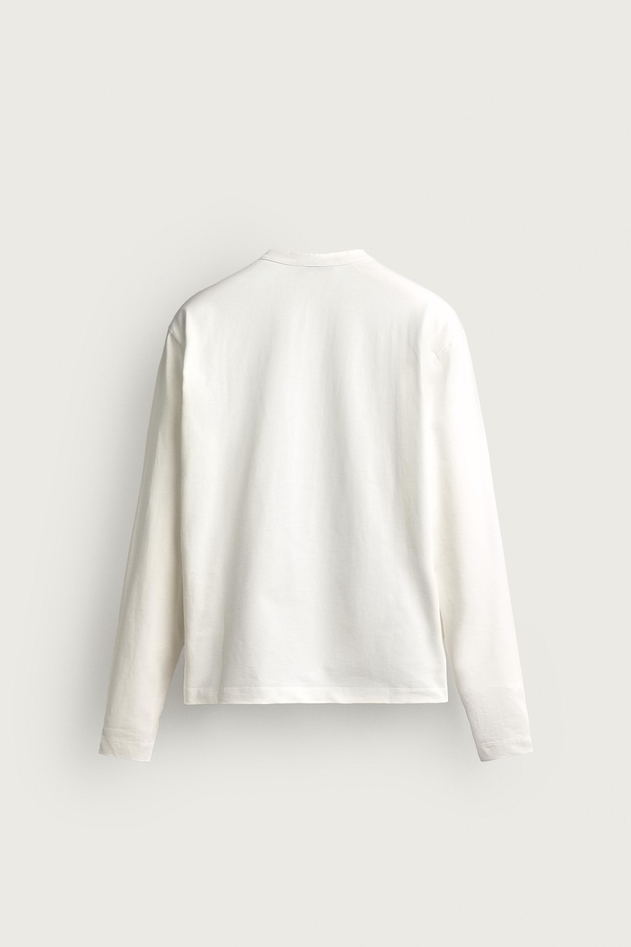 RELAXED FIT HENLEY T-SHIRT