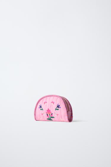 TROUSSE FLEURS BRODÉES - Rose de Zara - Image 1