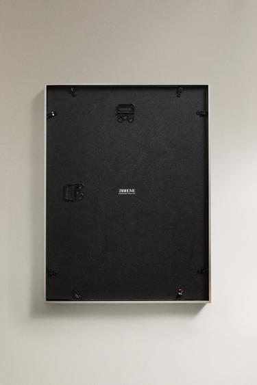 SILVER METAL PHOTO FRAME - Silver by Zara - Image 3