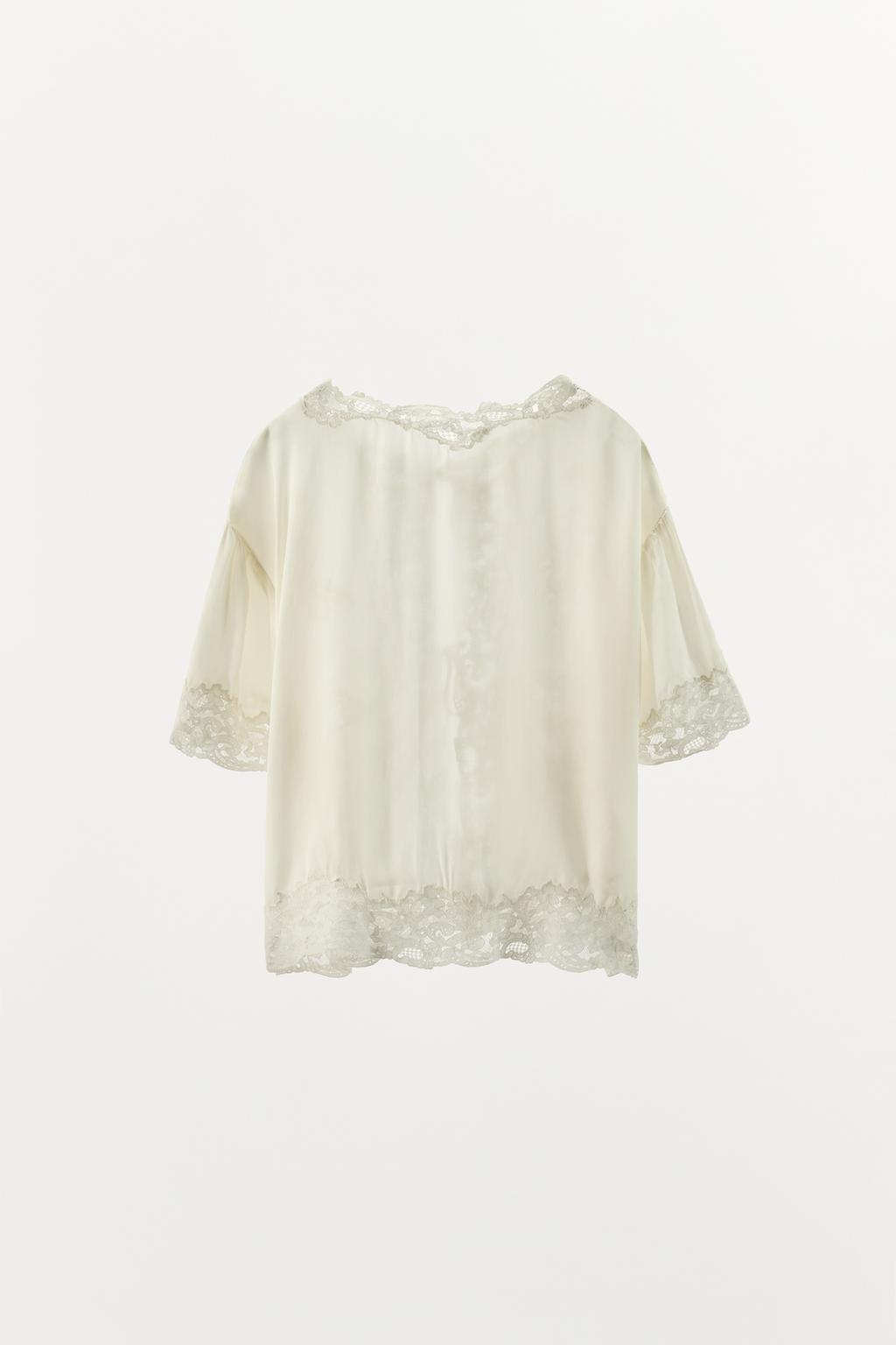 LIMITED EDITION 100% VISCOSE LACE JACKET - image 2