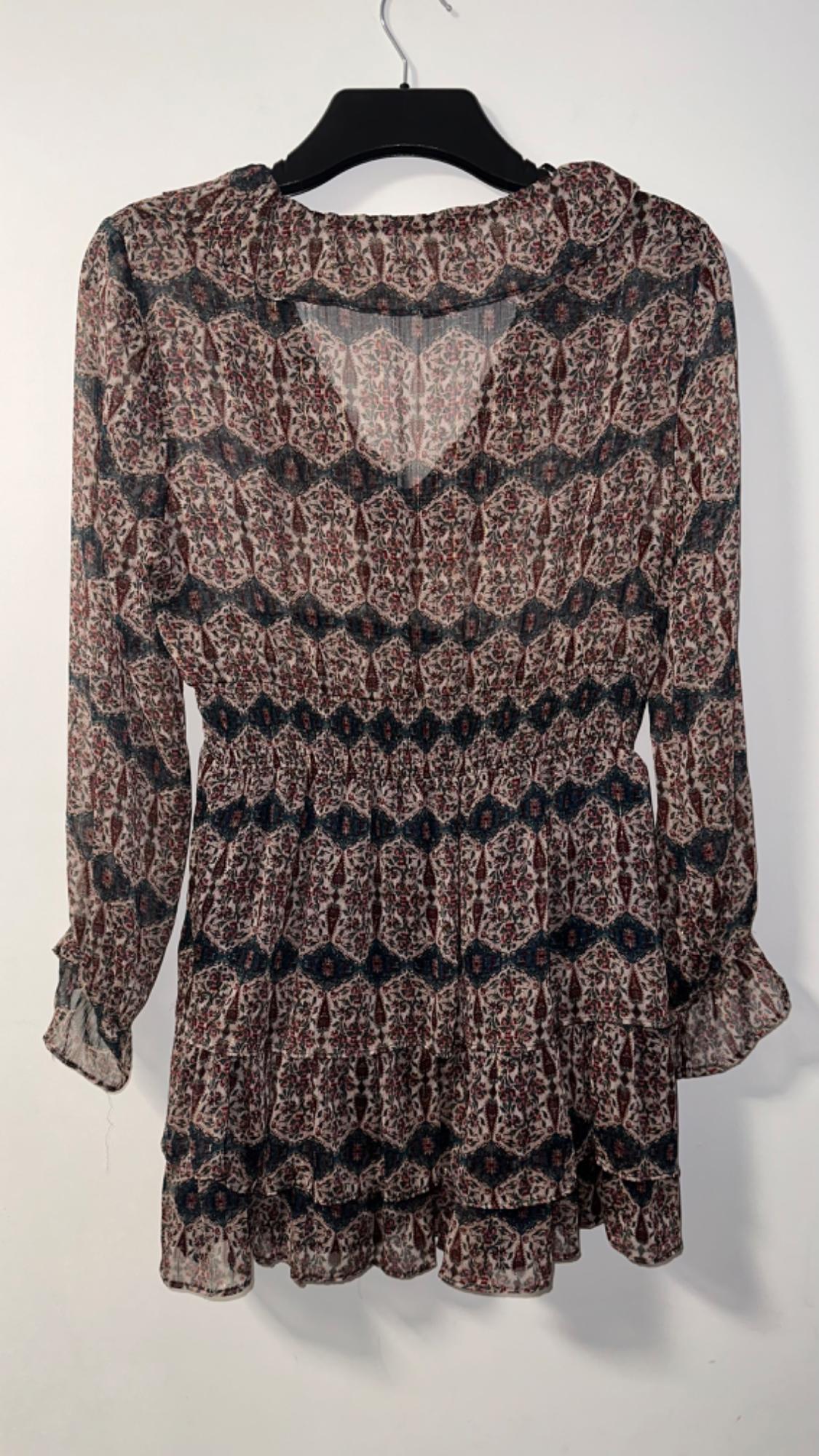 PRINTED MINI DRESS - Image 2
